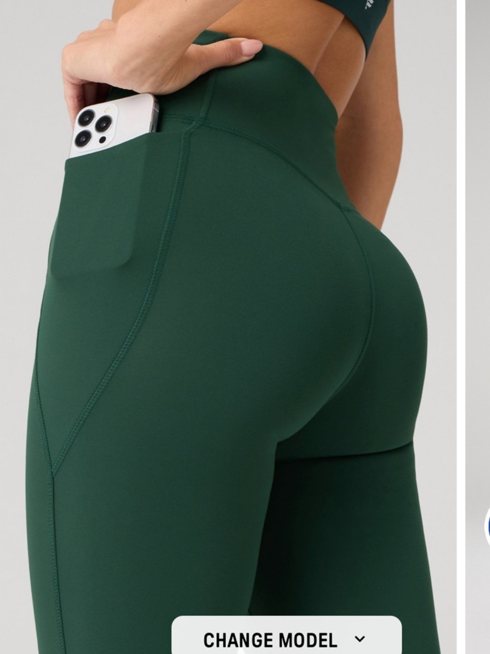 Fabletics Everpine Oasis PureLuxe High-Waisted Crossover Flare - Picture 4 of 9